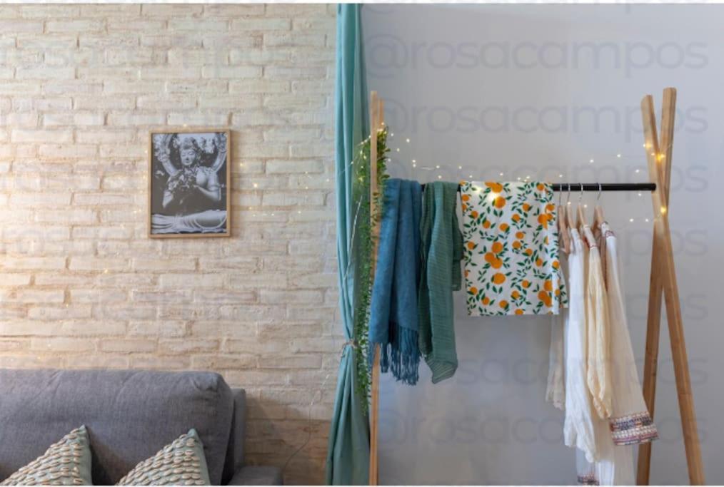 Al5 Seaside Bliss-Stylish Loft Steps From Malvarrosa Valensiya Dış mekan fotoğraf